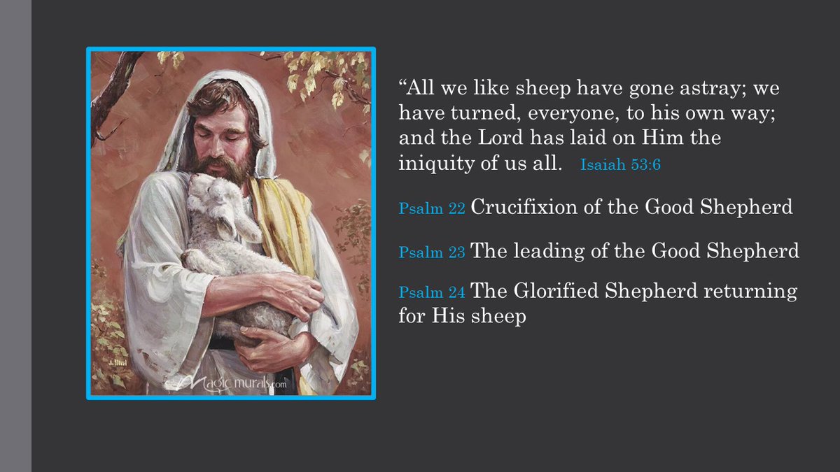 designedplanet's tweet image. Psalm 23 - The Secret To Satisfaction