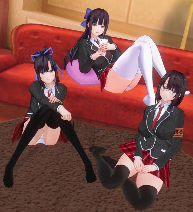 学園では真面目な優等生で通っている清楚ビッチたちが放課後は僕の家をヤリ部屋にして性欲を満たしている件 