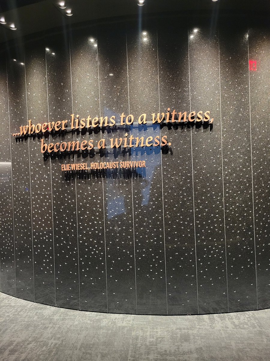 caroldanielKMOX's tweet image. Toured the @SaintLouisHM 
It&apos;s officially open! You&apos;ll hear the voices of survivors who made it to St. Louis. You&apos;ll also learn how propaganda worked and that the Nazis didn&apos;t just kill Jews. 
#Rejecthatred 
#promoteunderstanding
#Inspirechange