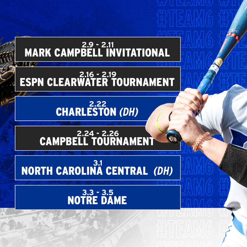 DukeSOFTBALL's tweet photo. Mark your calendars, 2023 awaits ‼️🔵

#Team6 | #GoDuke