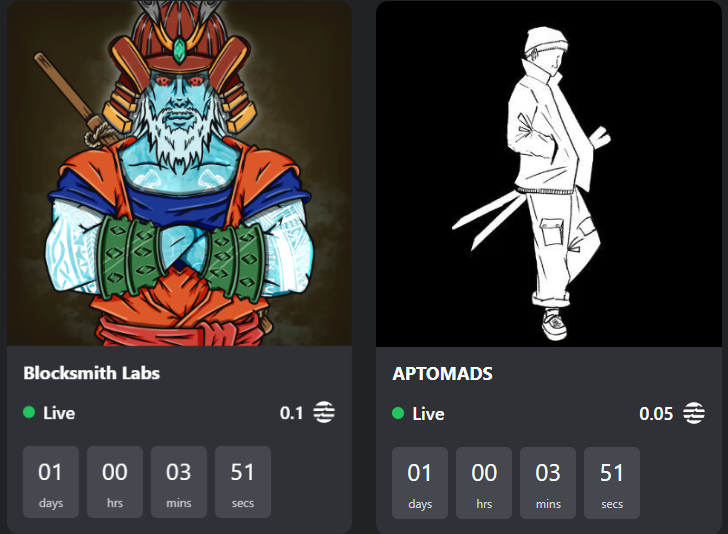 AptosGlitchLabs's tweet photo. NEW RAFFLE IS HERE https://t.co/47Ro4lq9o4 https://t.co/YIkelwN3wq
