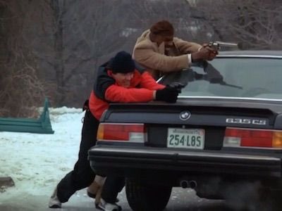 Super 70s Sports on Twitter: "Using a car for defense during a gun