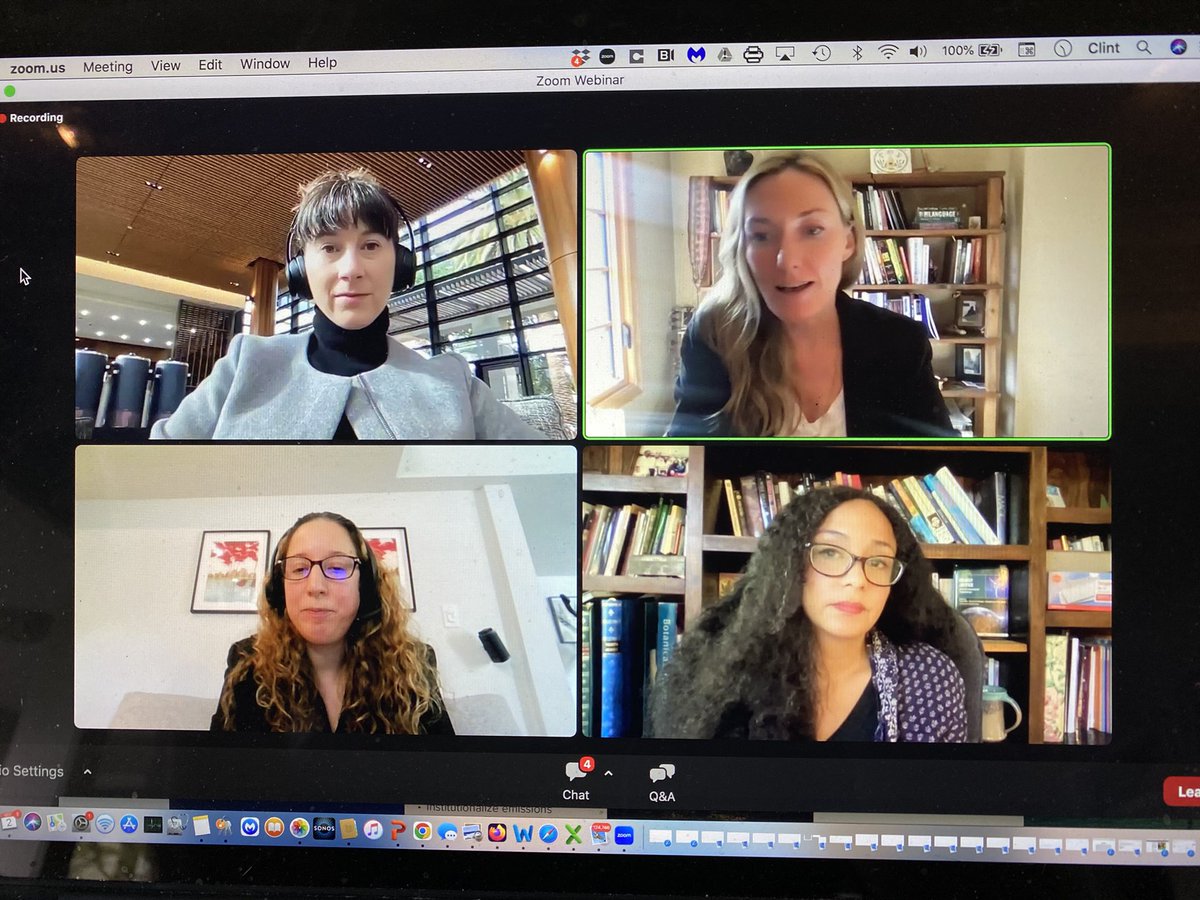 Jamie Alexander of <a href="/ProjectDrawdown/">Project Drawdown</a> says that sectors that already have the #cleanenergy &amp; #efficiency tech to #decarbonize - electricity, transport, buildings - have no need to use carbon offsets. <a href="/jabeckx/">Jamie Alexander</a> <a href="/sejorg/">Society of Environmental Journalists (SEJ)</a> #sej