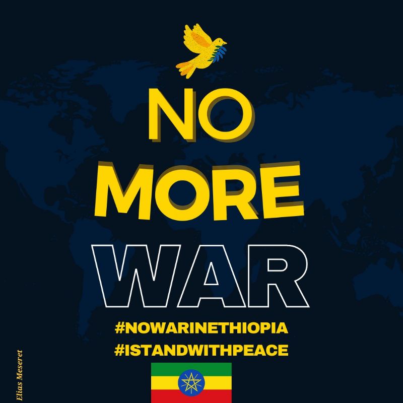 ህዝቤ ሆይ፣ 

አሁን ከጫፍ ጫፍ ተቃቅፈህ ለሀገርህ ኢትዮጵያ ልማት እና እድገት ስራ፣ የሰላም ሂደቱን ደግፍ፣ አምላክ ሂደቱን እንዲያሳካው እና ለመሪዎችህ ጥበቡን እና አስተዋይነቱን እንዲሰጥ ፀልይ።