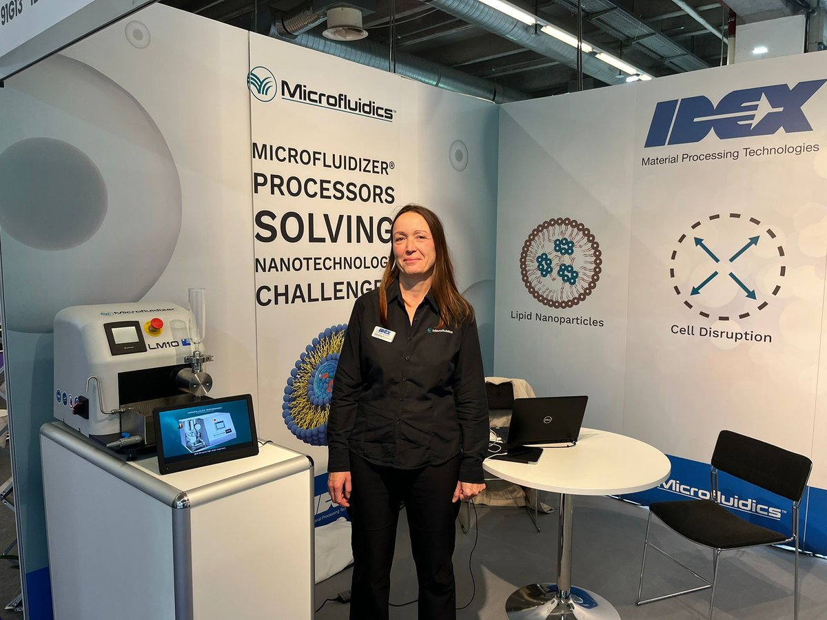 CPHI Frankfurt is in full swing and our stand has been busy with lots of great conversations. 

Our team of experts are at stand #91G13 to answer your nanotechnology questions.

If you can't make it to the show, don't worry - we're just a message away. 

#Microfluidics #CPHI2022