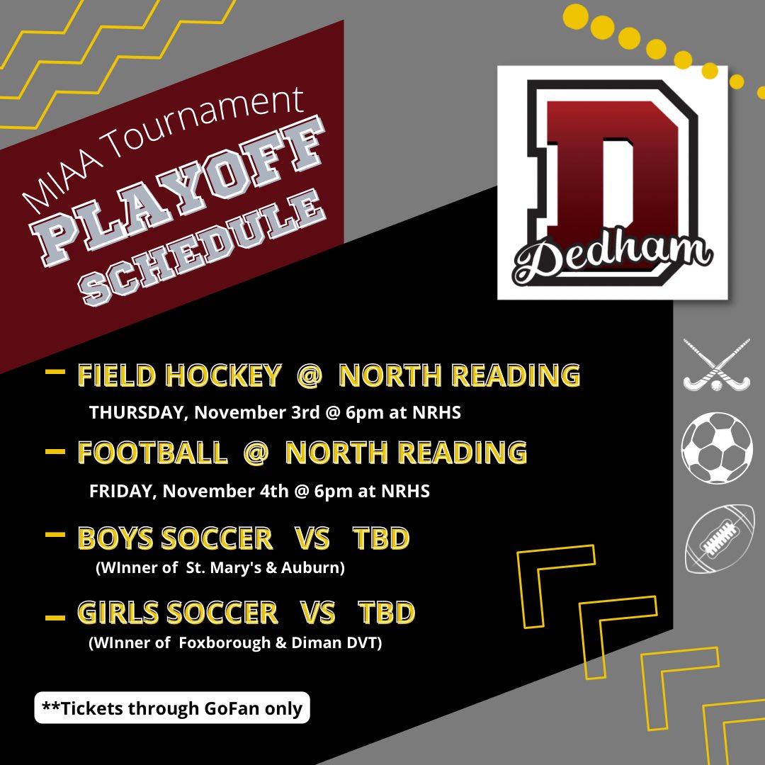 Friends of Dedham Athletics (@fodathletics) on Twitter photo 