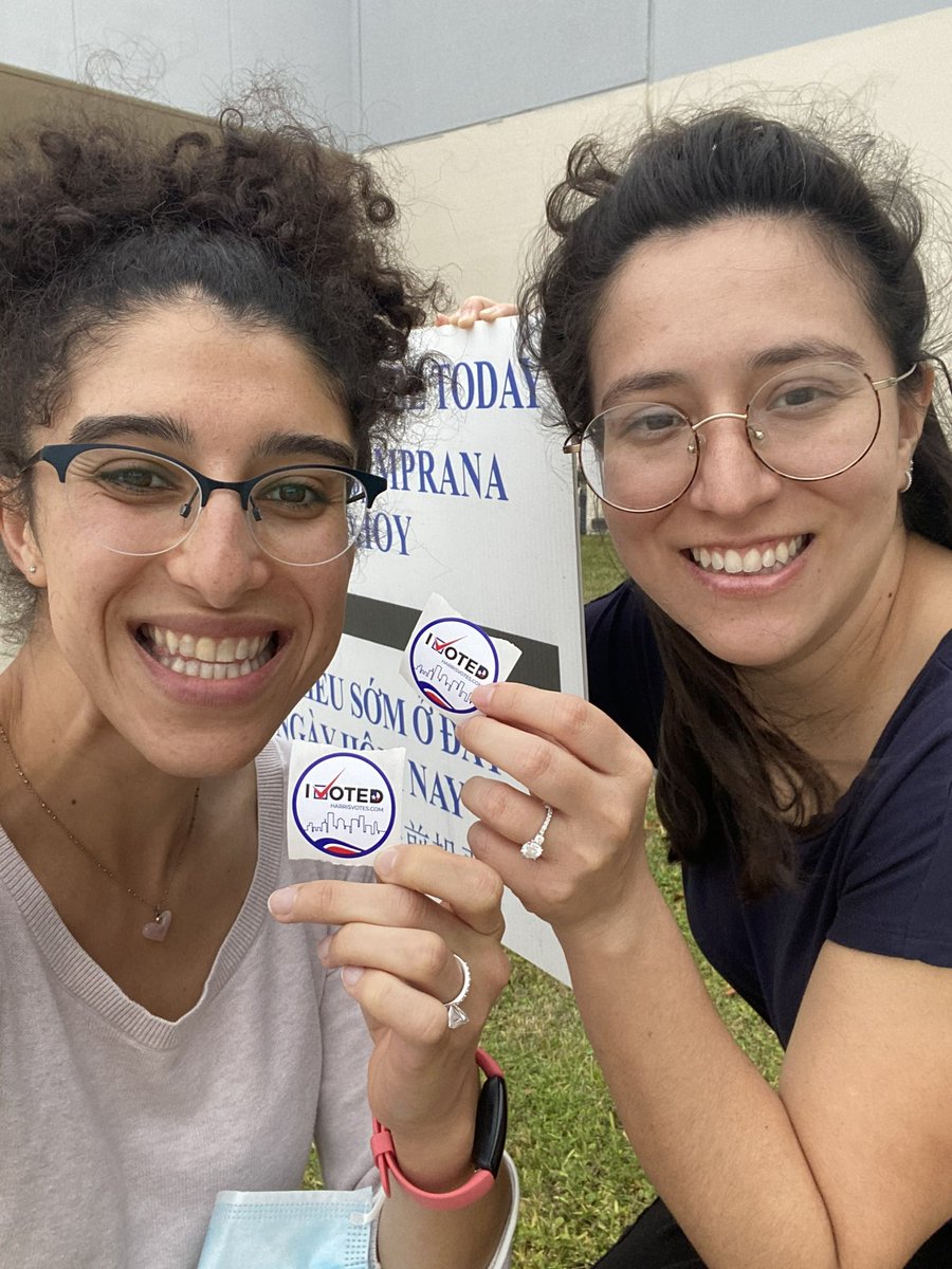 DrTaylorMichele's tweet photo. As pediatric fellows, my fiancé and I #votekids. From gun safety to women’s health to LGBTQ rights to healthcare access to immigration, everything on the ballot has direct impact on the children we serve. Make your voting plan today! https://t.co/W41pw1oyYz