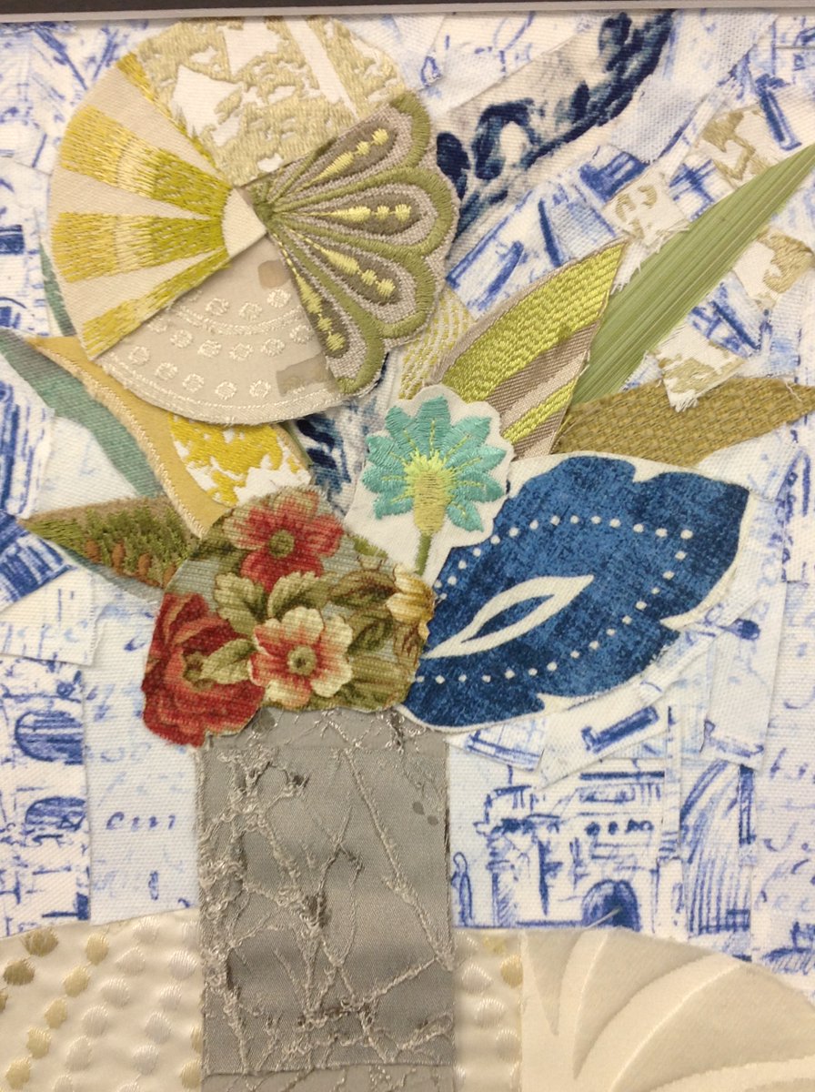 wtboearts's tweet photo. Students in Mrs. Lettire's 8th Grade Art Classes worked with Fibers to create Fabric Designs.  Check them out. #shiningbrightereveryday #fiberarts #fabricart #collage #multimediaart @WarrenSchoolsNJ https://t.co/UURl14IlIM