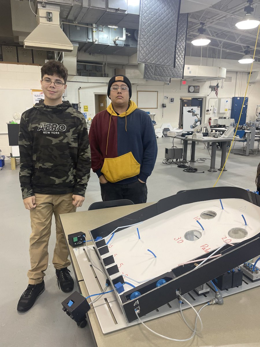 Pneumatically Operated Pinball Machines complete!