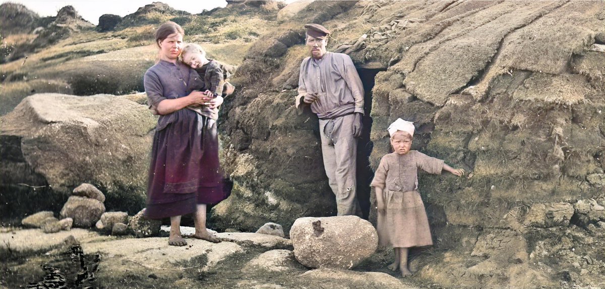 WasfiAkab's tweet image. The Irish Famine
#old #history #historical #restoration #restored #ai #artificial #intelligence #python #deoldify #color #colorized #Ireland #Irish #Europe #great #potato #famine #starvation #social #crisis