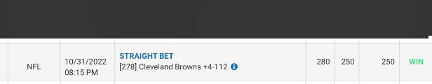 highrollerfund's tweet photo. @Browns Battle of Ohio…

Round 1 goes to the #dawgpound

#Cleveland 
#NFL 
#MondayNightFootball 
#highrollerfund https://t.co/4cJUgU0dFU