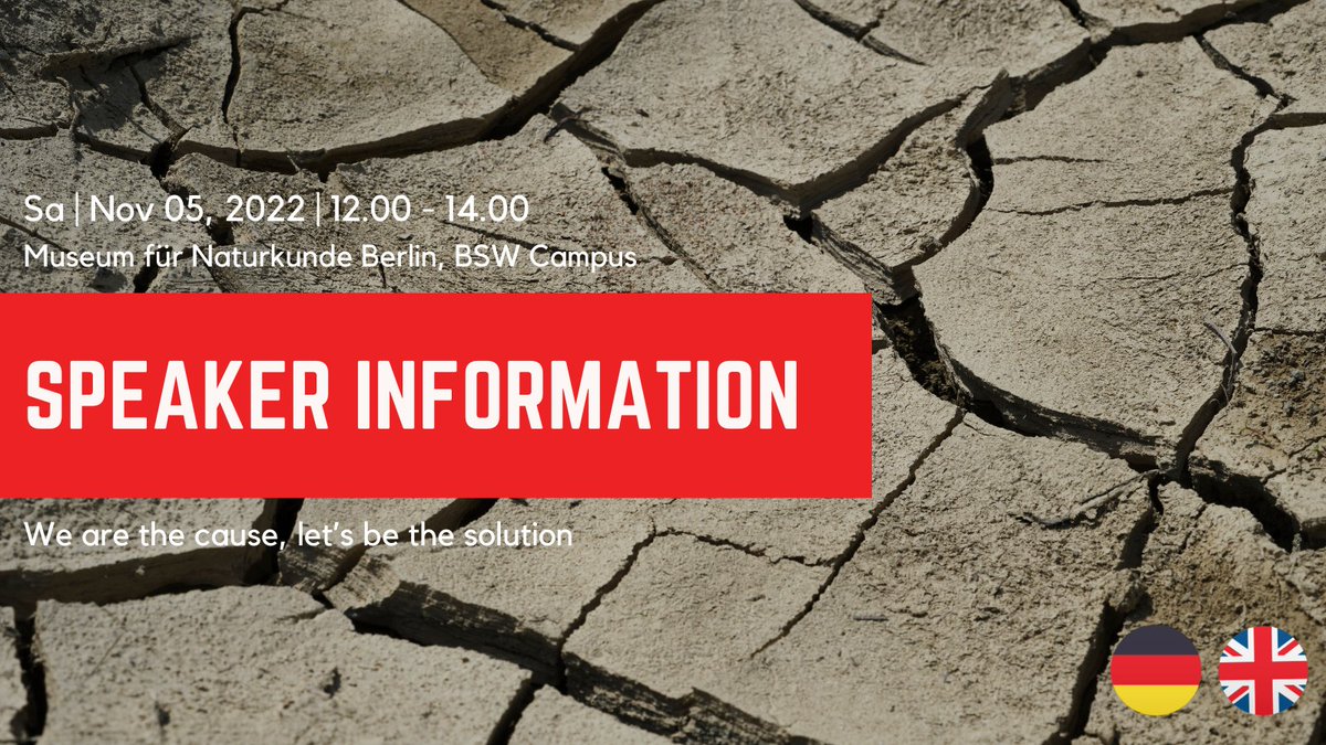 Soapbox Science Berlin (@berlin_soapbox) on Twitter photo Get ready for our event with <a href="/lgbtqstemberlin/">LGBTQ STEM Berlin</a> for <a href="/BerlinSciWeek/">Berlin Science Week</a>:
APOCALYPSE NOW!
RESEARCH, SOLUTIONS & CITIZEN SCIENCE
Find all the speaker information in the thread 🧵below, you don't want to miss it! 👇
berlinscienceweek.com/event/apocalyp… Get ready for our event with <a href="/lgbtqstemberlin/">LGBTQ STEM Berlin</a> for <a href="/BerlinSciWeek/">Berlin Science Week</a>:
APOCALYPSE NOW!
RESEARCH, SOLUTIONS & CITIZEN SCIENCE
Find all the speaker information in the thread 🧵below, you don't want to miss it! 👇
berlinscienceweek.com/event/apocalyp…