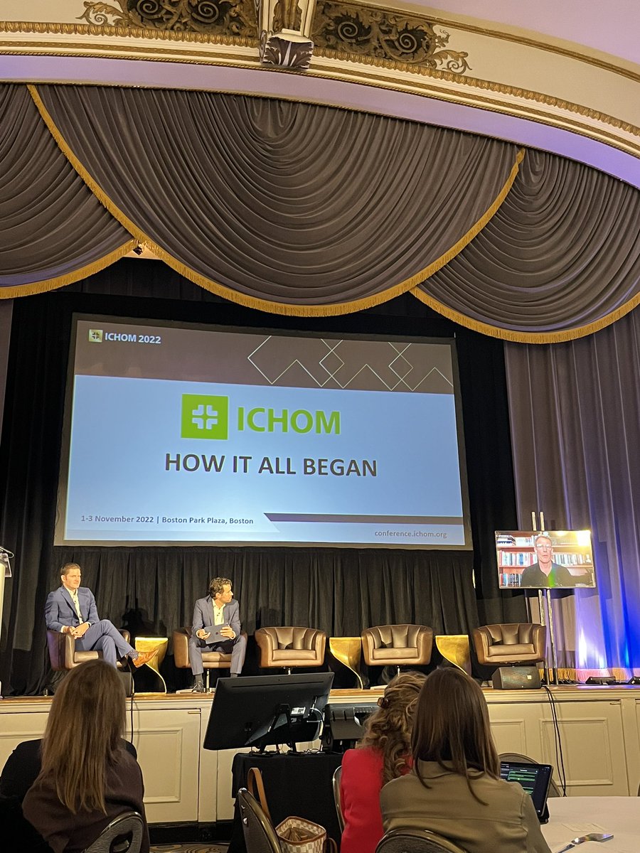 emsogrady's tweet photo. Inspiring Day 1 at #ICHOM2022. Delighted to be back in the same room with our global leaders in Value Based Healthcare @ICHOM_ORG @doyle_gerardine @BostonParkPlaza #VBHC #healthoutcomes https://t.co/VBu0O8RHLk