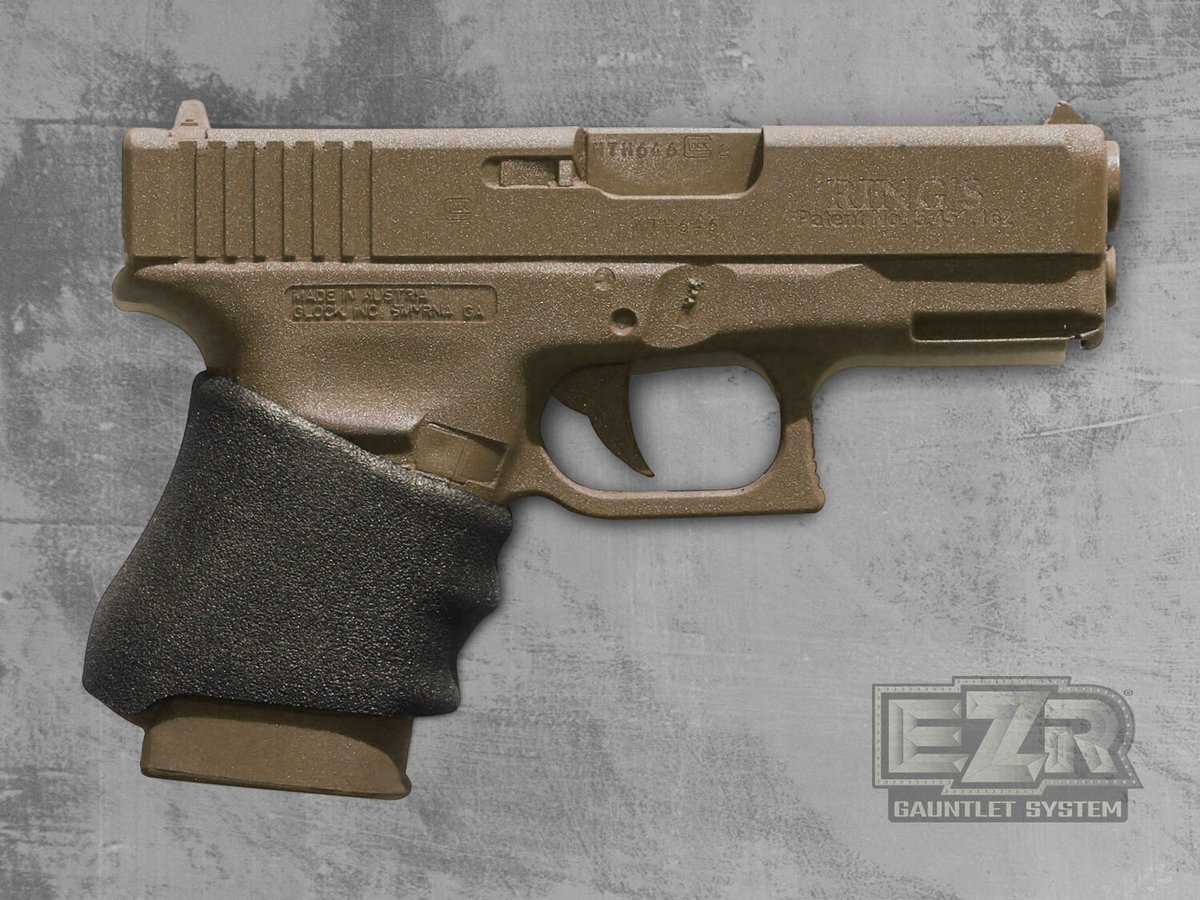 ezrsportinc's tweet photo. Whether it's a sub-compact, compact, or full-size @GLOCKInc, each of our EZR Glock #pistolgrip sleeves is custom-designed to fit the shape and grip of your Glock handgun.
Shop our #Glock #gungrip collection: https://t.co/40wg0VT9UM https://t.co/XqN0Pq4ckN