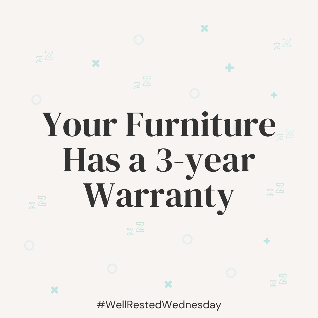 Rest easy knowing you have a three-year warranty on your #OkiOki furniture. Oh... and a 100-night trial!

This means you are entitled to a complete replacement for any defective or broken furniture. Learn more about our trial processes and warranty at l8r.it/z3Vv