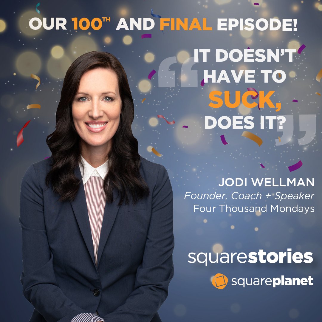 SquarePlanet's tweet image. Good life = PERMA? Jodi Wellman wants us to live a zestful life that works for each of us.

🎧THE 100th! #SquareStories #Podcast Episode. LISTEN NOW! 

ow.ly/Hkuy50LpNkA

#elevatepeople #squareplanet #fourthousandmondays