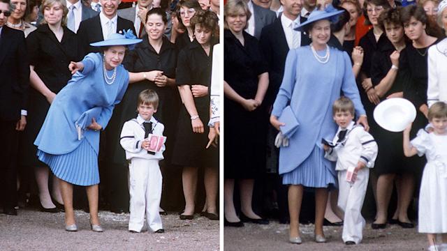 PRINWilliamFc's tweet photo. "When the Queen says 'well done,' it means so much." 
- Prince William, 
  Duke of Cambridge. 

#HerMajestyQueenElizabethII 
#PrinceWilliamFC https://t.co/KALDXstGgu