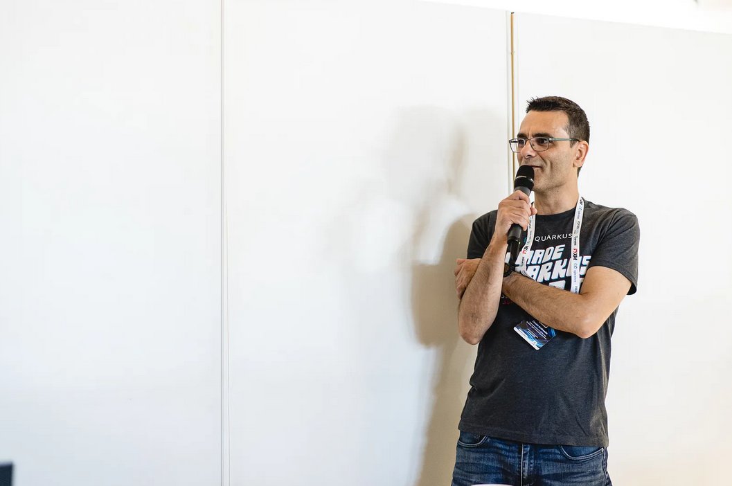 And with some delay, really proud of my (sub)team here at the 4h <a href="/QuarkusIO/">Quarkus</a> track from @VoxxedAthens '22.

cc: <a href="/geoand86/">Georgios Andrianakis</a> <a href="/iocanel/">Ioannis Canellos</a> <a href="/holly_cummins/">Holly Cummins (holly_cummins@hachyderm.io)</a>