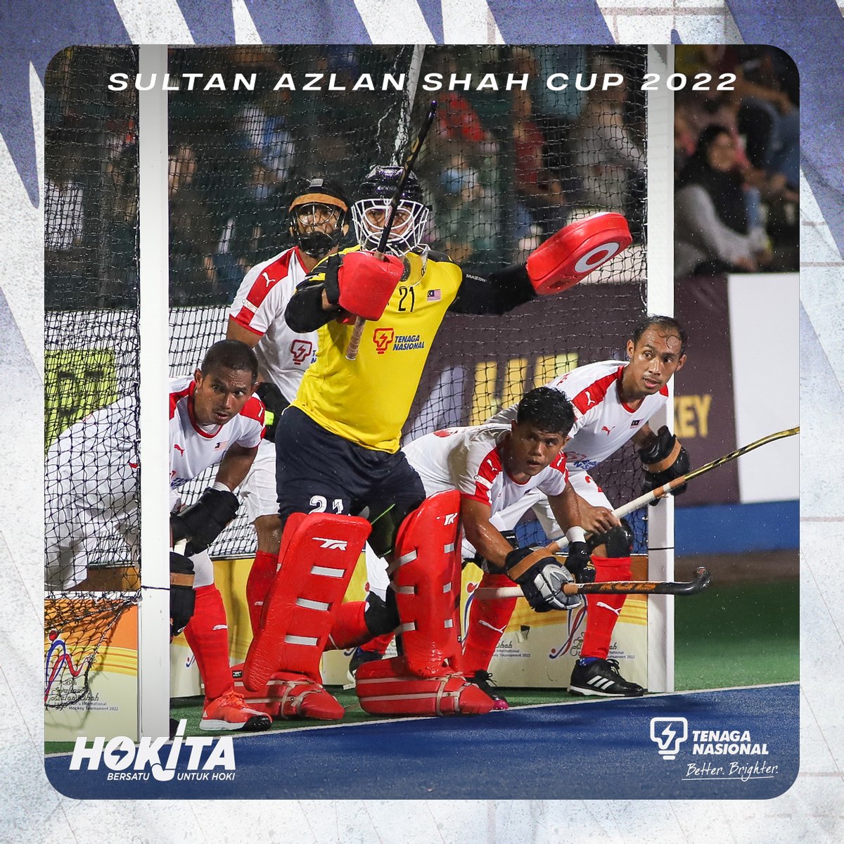 #SASC2022 | #PAKvMAS

Perlawanan kedua kita berakhir dengan seri. #SpeedyTigers membuka jaringan sebelum Pakistan menyamakan kedudukan. Banyak peluang kita lebih-lebih lagi menerusi penalty corner, tapi kita tak dapat 'convert' kepada gol. #SayaSokongHokiMY #BersatuUntukHoki