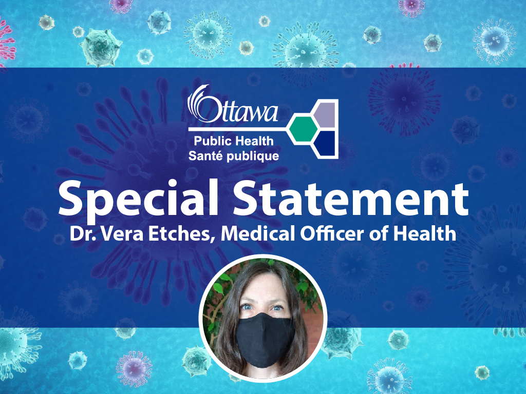 "I urge everyone to get their fall COVID-19 booster and their flu vaccine. Reach out and help a friend, a neighbour or a loved one get theirs."
- <a href="/VeraEtches/">Dr. Vera Etches</a> 
Please read today's statement: ow.ly/msC850LrWgM