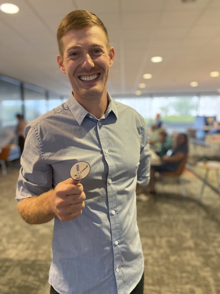 Three days left to vote early, and it’s a beautiful morning to get yourself one of these 🗳