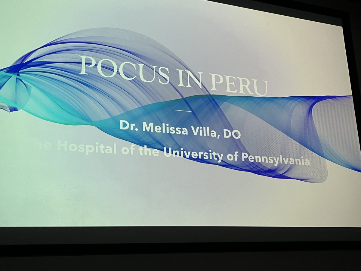 Melissa Villa speaking at Temple’s city-wide ultrasound conference on POCUS in Peru. Go Melissa! <a href="/DoctorMV22/">Melissa Villa</a> <a href="/DoctorDJK/">David Killeen M.D. M.Ed.</a> <a href="/andreamatho/">Andrea Matho, MD</a> <a href="/3jeffkramer/">jeff kramer</a>