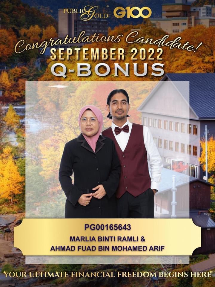 marliaramli_pg's tweet photo. Bulan September #TeamKakLopa_G100 masih kekal dengan rekod menabung minima 1 kilogram emas setiap bulan.
Anugerah Platinum dan QBonus masih konsisten diterima kami setiap bulan. Akak sendiri dah tak ingat dah berapa banyak anugerah begini yang kami terima. Lost count. #apeni? https://t.co/uQjFJKvfap