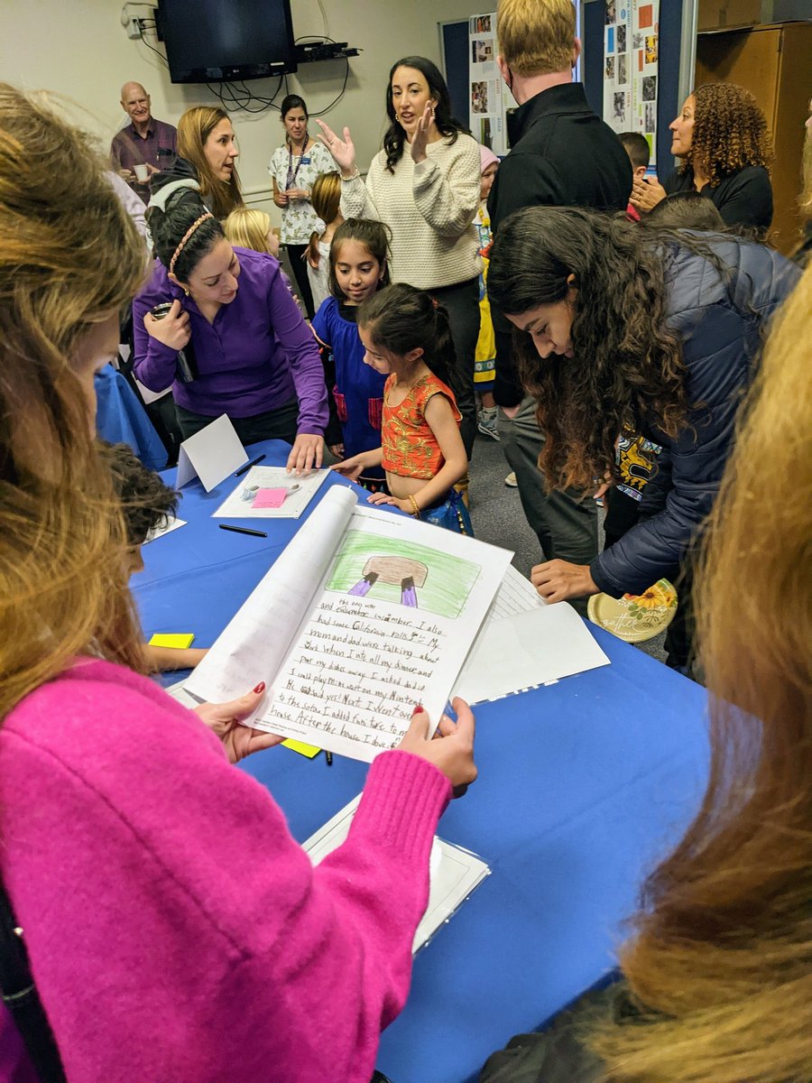 MrLands's tweet photo. Such an awesome Publishing Party for @LangleyLeopards 2nd grade students! Amazing turn out to showcase all of their hard work! https://t.co/YGmiUp2YTl