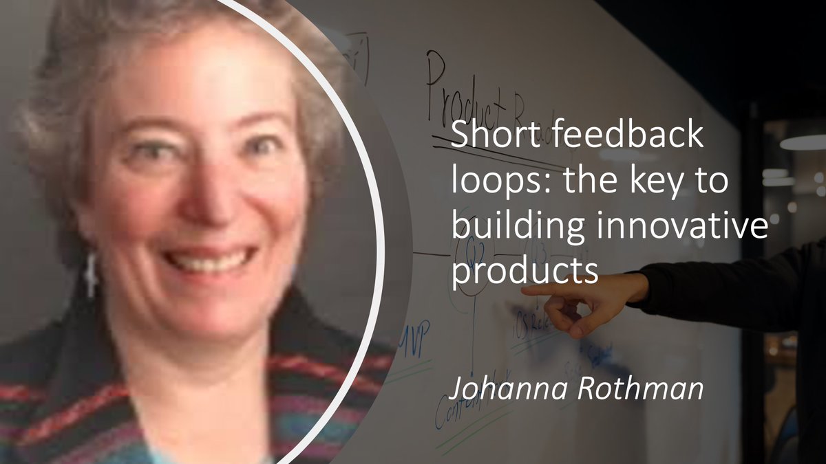 Today's keynote w/ @johannarothman kicks off the #AgileOnlineSummit w/ a bang! She shares some critical insights on the importance of creating Short(er!) feedback loops in your product/software development organization! Don't miss it, it's available here: bit.ly/AgileOnlineSum…