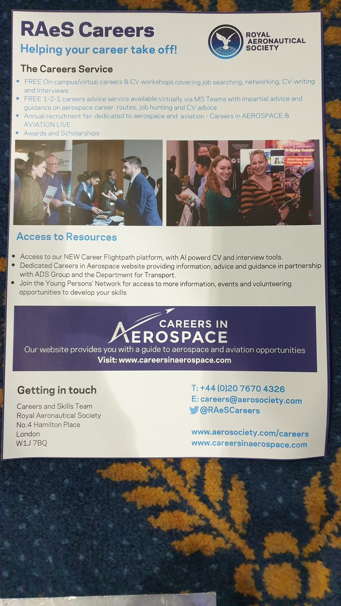Great opportunities for many of our 40,000+ RAF Air Cadets now & in the future; especially with Apprenticeships in Adv'd Engineering, at today's Careers Fair! 
@ComdtAC 
@RAeSCareers 
@2ftsCamp 
@qaic_rafac 
@SwrAvn 
@RAFACAstra 
@fts_2
@AeroSociety 
@BgWing 
@2494Portishead