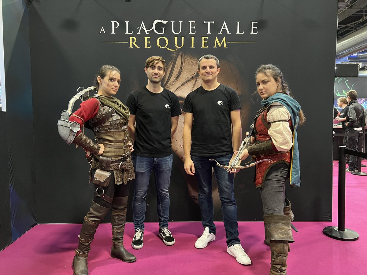 When 2 Kevin meet 2 Amicia… <a href="/ParisGamesWeek/">Paris Games Week</a> @huitmottes