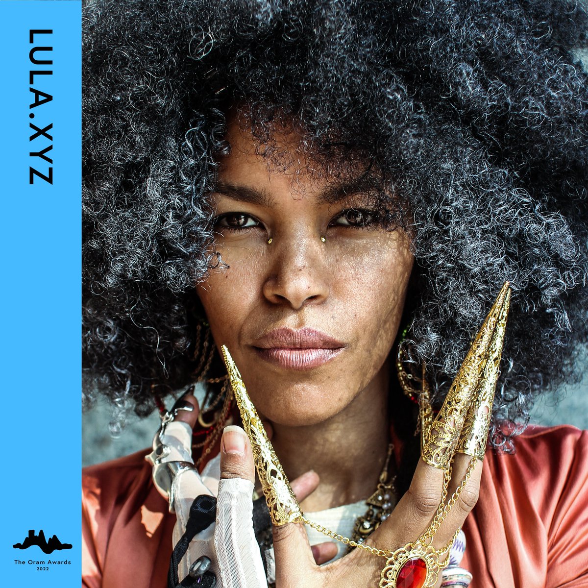 “The Oram Awards carved out a space for us, a home; I can’t wait to see what happens next as I sit alongside a cohort of women who colour outside the box undefined by convention.” @lulamebrahtu aka Lula.xyz, 2022 Oram Awards Winner