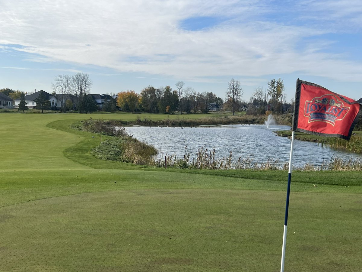 The weather is perfect out here at Loyalist CC. Come get your fall rounds in as we are still OPEN ! Please book one of our great specials up to 40% off with our online booking; loyalistcc.com
