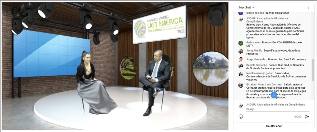 Desde <a href="/Cornazar2/">Cornazar</a> y <a href="/Asojul/">Asojul</a> estamos presentes acompañando a <a href="/AsojuegosCol/">Asojuegos Colombia</a>  en el Congreso Virtual #LAFTAMÉRICA 2022

Nos unimos a la #CeroToleranciaLAFT y agradecemos los espacios generados para continuar promoviendo las Buenas Prácticas dentro del sector del juego en #Colombia