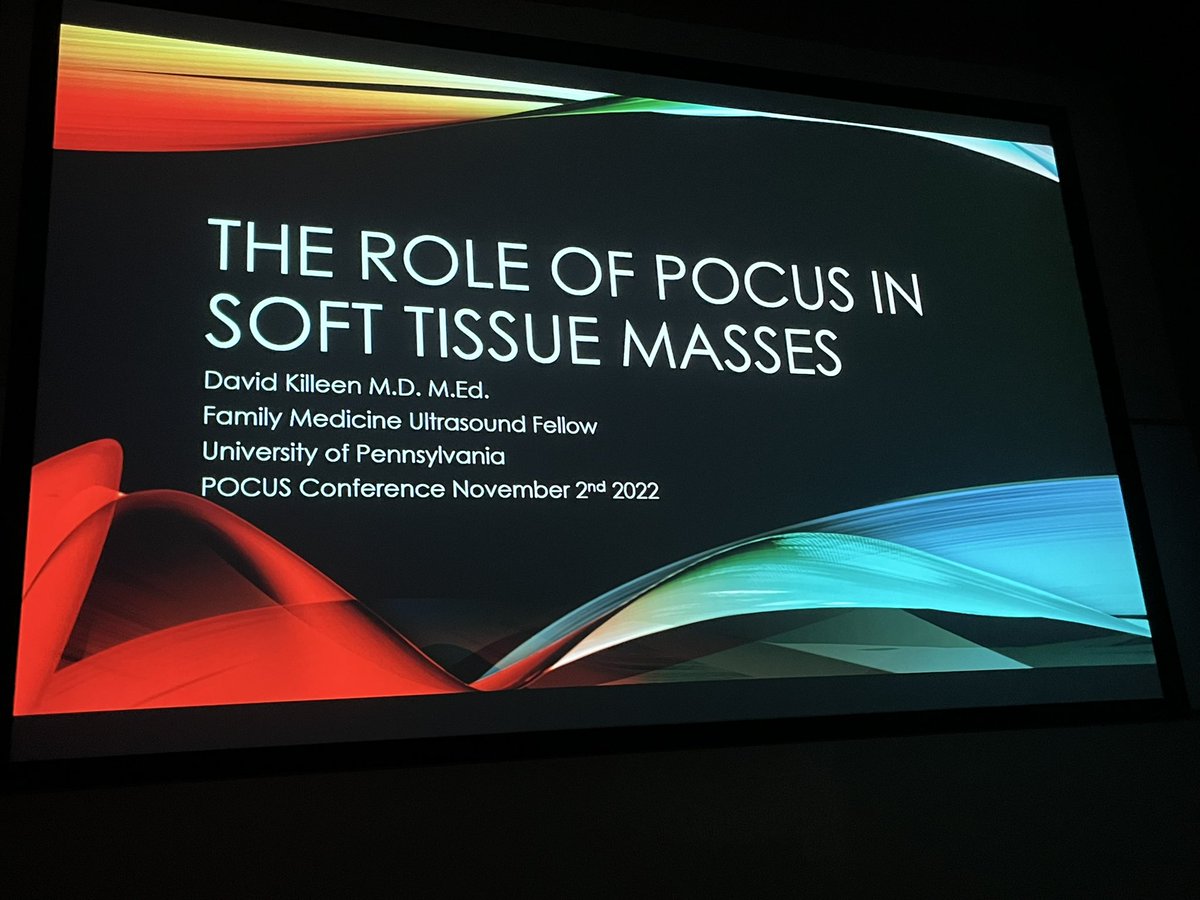 David Killeen teaching about soft tissue masses at city-wide Philly POCUS conference! <a href="/DoctorDJK/">David Killeen M.D. M.Ed.</a> <a href="/DoctorMV22/">Melissa Villa</a> <a href="/andreamatho/">Andrea Matho, MD</a> <a href="/DrSuziePark/">Suzie Park</a> <a href="/3jeffkramer/">jeff kramer</a> <a href="/Novaleda/">NovaLeda</a> <a href="/MahmoudElfadil4/">Mahmoud Elfadil</a>