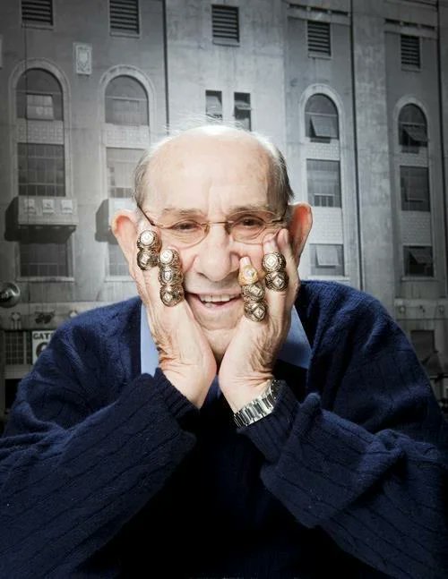 Yogi Berra Museum on X: In honor of the #WorldSeries - Yogi wearing all 10  of his rings with the #Yankees! He wore the 1953 championship ring daily,  which was the year