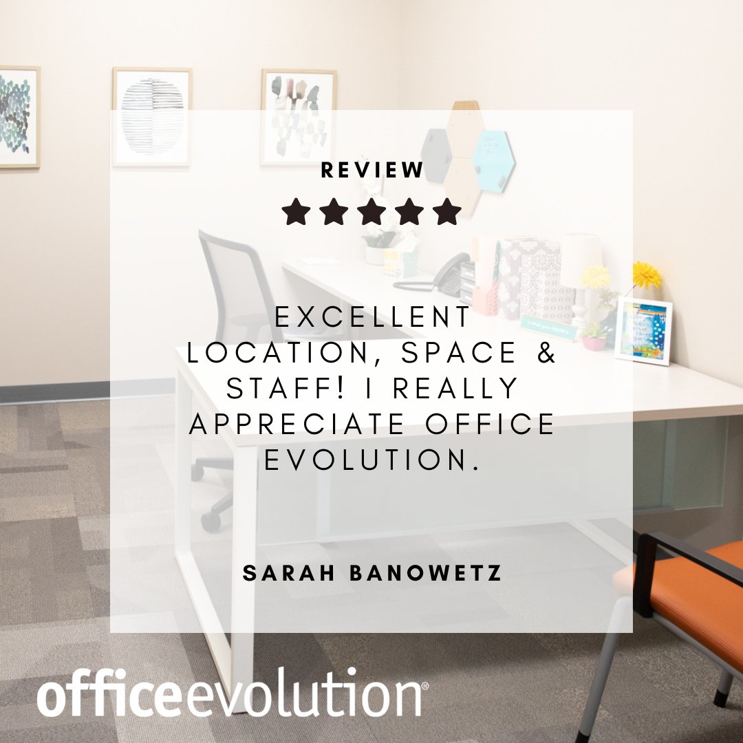 OfficeRapids's tweet photo. Schedule a tour today to see our "excellent location, "space &amp; staff". 🤩 #coworking #privateoffice #businessaddress #cedarrapids #hiawatha #marion #northliberty https://t.co/gTYc2ZAjvM