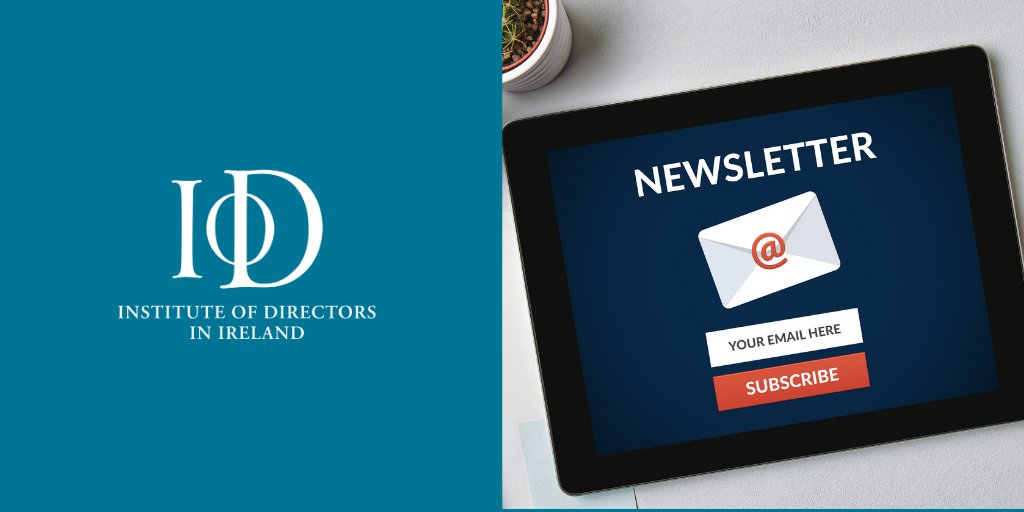 Exclusive to IoD Ireland Members: Our latest ezine is now in your mailbox! This edition includes a Factsheet from <a href="/McCannFitz/">McCann FitzGerald LLP</a> on Directors' Duties;  blogs on the timely topics of gender diversity by <a href="/aileen_otoole/">Aileen O'Toole</a>, &amp; menopause in the workplace by <a href="/lordignam/">Loretta Dignam</a>; member news &amp; more