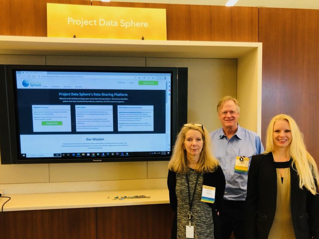 ProjDataSphere's tweet photo. @CEOCancerfight So excited to be at @SASInstitute with our member organizations amazing work being done in cancer research and to address access to care.. #healthequity #learninghealth #datasharing https://t.co/uVFRC5Vhcd