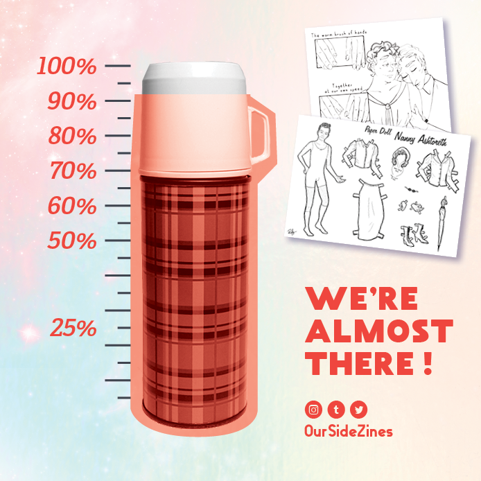 OurSideZine's tweet photo. Good Omens fans! We're only $100 away from our fundraising goals for Rainbow Railroad and TransLife Care in Chicago.

You can help out AND get a digital zine with extras. Ready to help? Head over to: https://t.co/Tm64QvDq4R

(If you're in-need, go grab everything for free!) https://t.co/oWbSQgKSTS