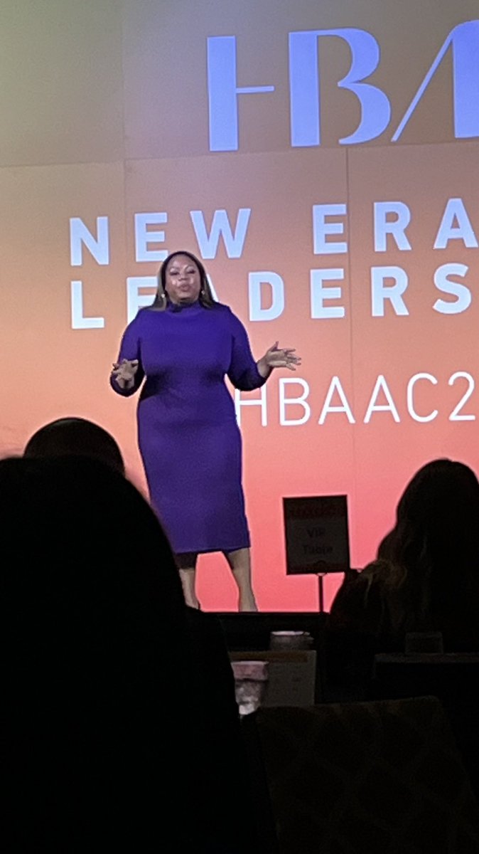 jearch's tweet photo. Keynote at the HBA Annual Conference. Powerful insights on health equity needs across healthcare. 
“My joy comes from planting a seed.”
Dr Lauren Powell of Takeda
#DEI #healthequity #futureofhealhcare #representationmatters
#HBAAC2022 https://t.co/Dqqy3HOvKq
