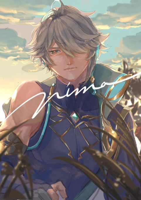 最近描いたお気に入り原神絵たち 