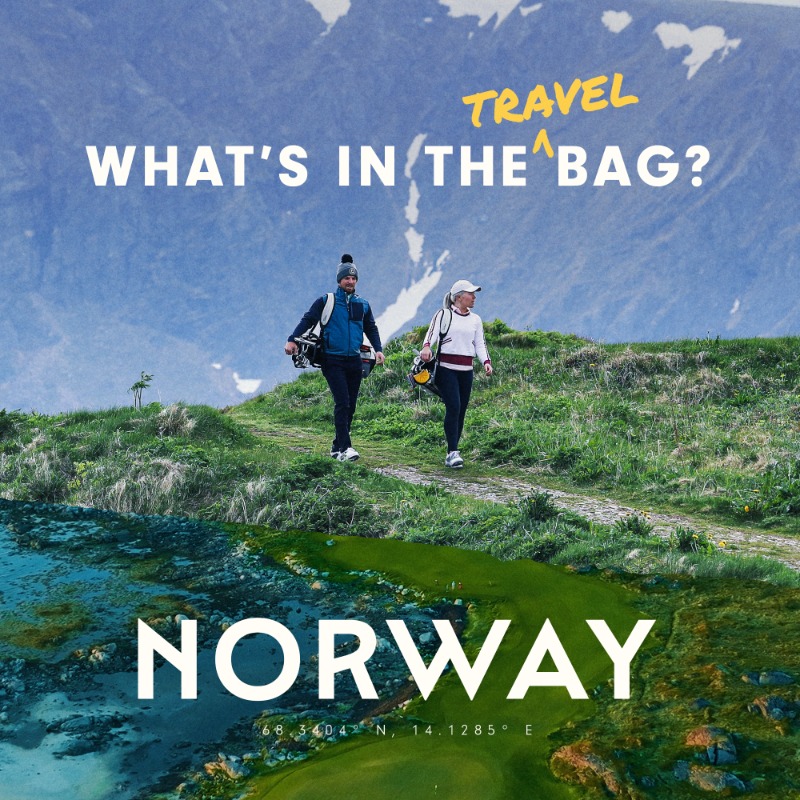 FootJoy's tweet photo. Daylight Doesn't Have to End Your Round. ☀️
Northern Norway's frequent rainfall, stunning landscapes, and ample coastlines create an environment worth visiting to play golf. 🇳🇴
#WITTB