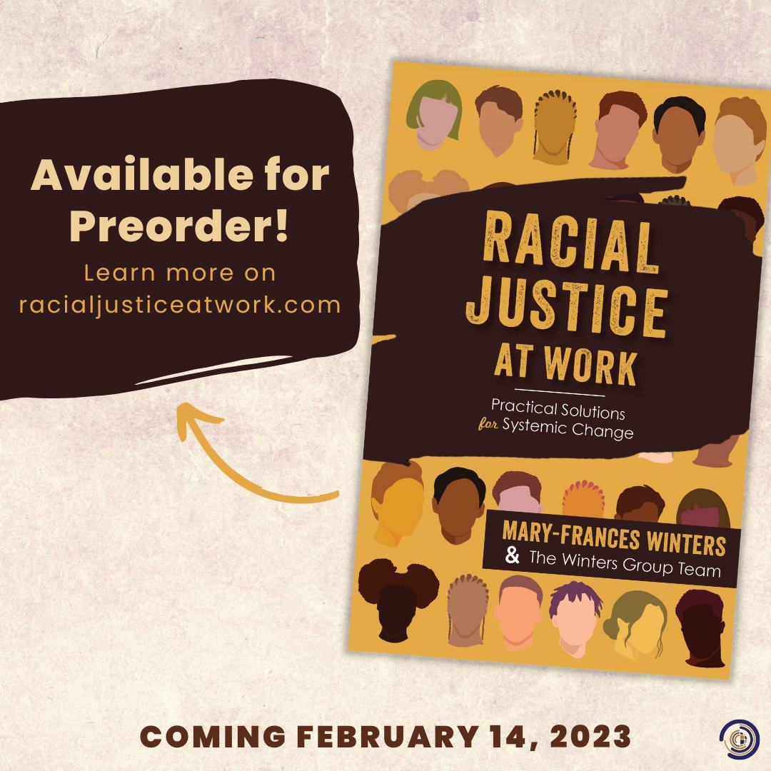 Preorder Racial Justice At Work! DEIJ work diverges from traditional DEI work and requires a new approach to thought and action to effectively dismantle power structures. In this book, we address every aspect of adding a justice focus to diversity work. #RacialJusticeAtWork