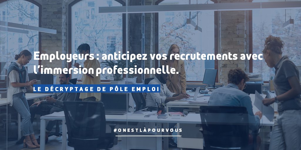 FTravail_ARA's tweet photo. #Entreprise : la Période de Mise en Situation en Milieu Professionnel permet d'accueillir pendant une durée limitée un demandeur d'#emploi, un jeune, un salarié en insertion pour lui faire découvrir vos #métiers ou votre secteur ⏩ https://t.co/xwLHlSaQpr https://t.co/qje9fnwjhB