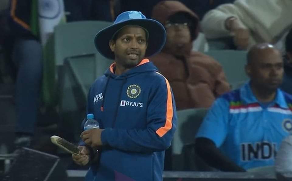 IND vs BAN: India's Throwdown specialist Raghu HELPS OUT Slipping Indian stars on wet outfield - Check pics