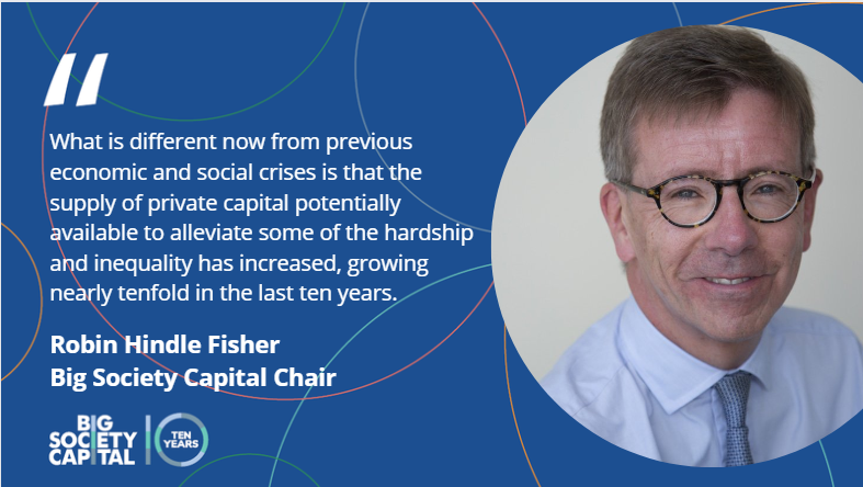 BetterSocCap's tweet photo. Robin Hindle Fisher recently joined us as Chair of Big Society Capital. 

In his latest blog he shares his first impressions of Big Society Capital, along with what he sees as the potential for the future of social impact investing.

Read more: https://t.co/hdjKHFL2Ya https://t.co/o6ekgJL8Ym