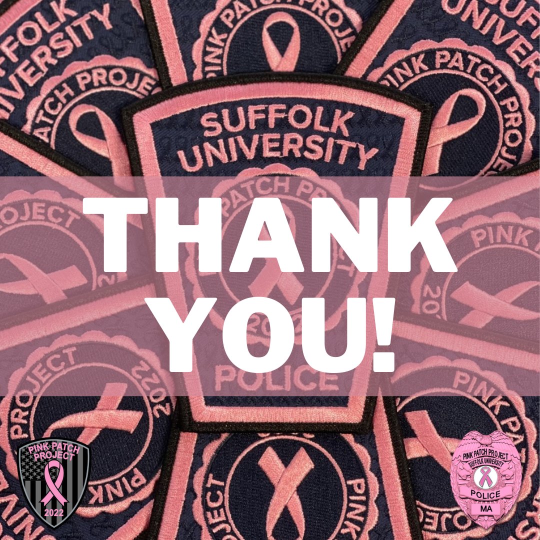 supd617's tweet photo. Thank you to everyone who donated to this
years Pink Patch Project to benefit the
@joeandruzzifndn!

As a community, we were able to meet our fundraising
goal! We have a few patches left, and you can still get
one here: https://t.co/PsrrKy8UHb https://t.co/YrylQm1Hbe