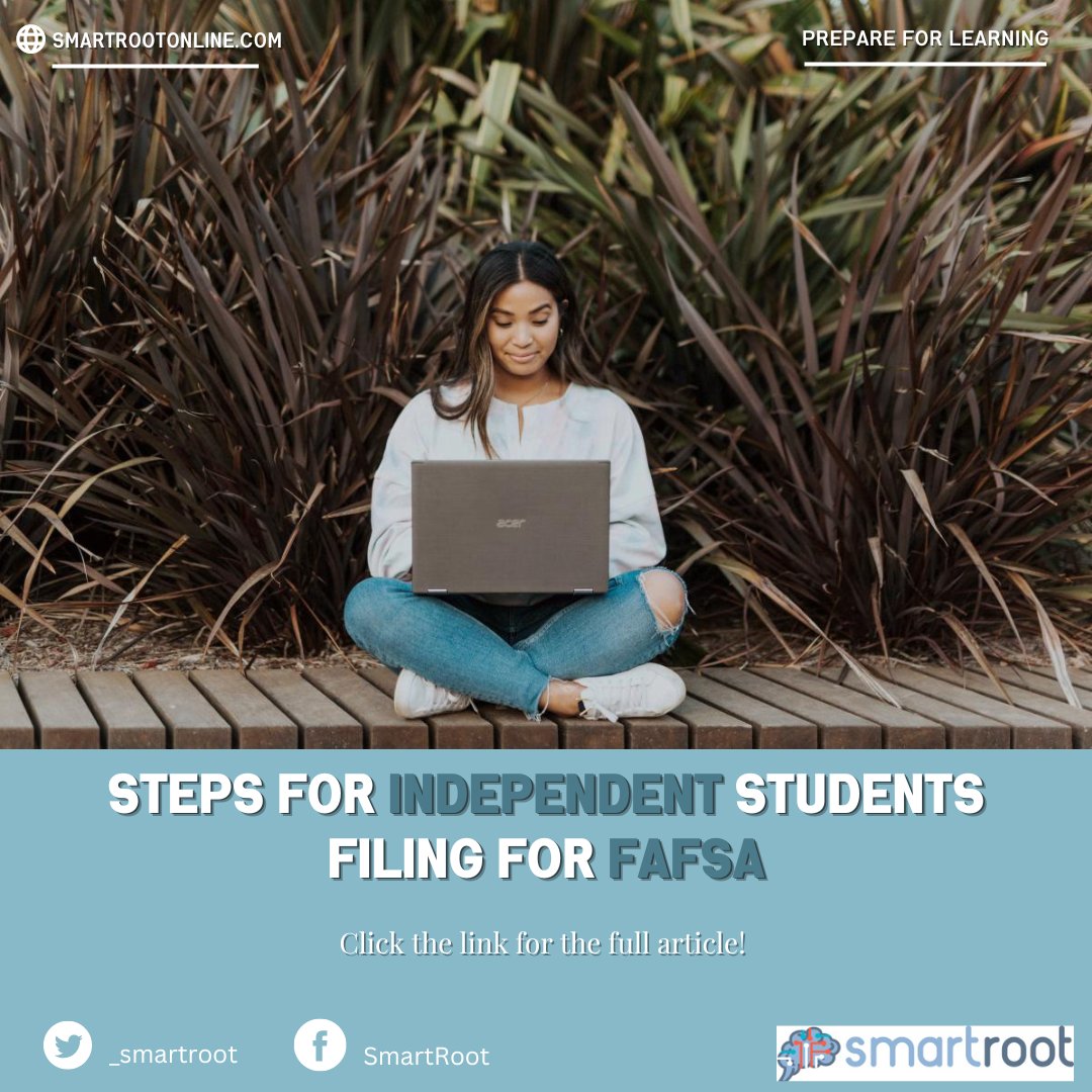_SmartRoot's tweet image. Filing for FAFSA can be a hassle, click the link for our article on filing! 🖥️

 👉 bit.ly/3gXBUqV 
.
.
.
#fafsa #CollegeStudent #collegestudents #college