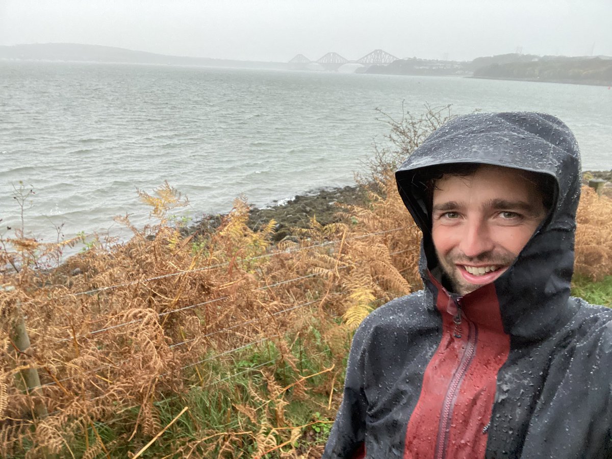 Out for a lunchtime walk today in the rain on the Fife Coastal Path, good to see others out too! 

Walking (even in the rain, but wearing the right clothes!) is good for physical and mental health. Thanks to @kayeadams for inviting me onto #CallKaye this morning to highlight that